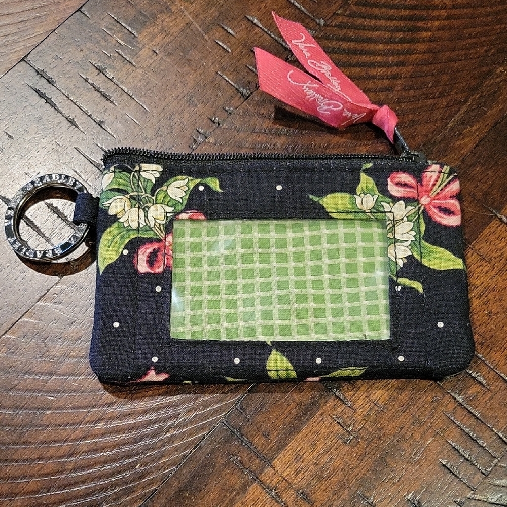 Vera Bradley Zip ID and Coin Carrier